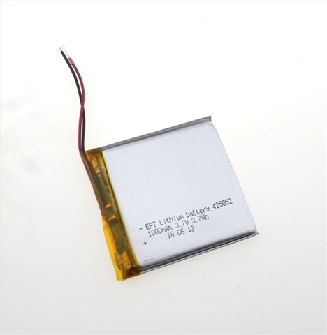 3.7V 1000mAh 425052 高溫照明燈具聚合物鋰電池 3.7V 1000mAh 425052 高溫照明燈具聚合物鋰電池