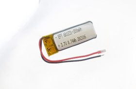 3.7V 601231 200mAh 耳機聚合物鋰電池 3.7V 601231 200mAh 耳機聚合物鋰電池