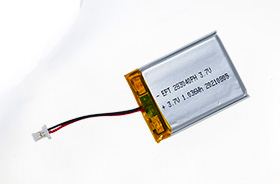 3.7V 283040 280mAh 麥克風聚合物鋰電池 3.7V 283040 280mAh 麥克風聚合物鋰電池