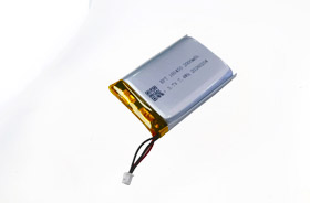 3.7V 103450 2000mAh 個護(hù)耐低溫加熱護(hù)膝聚合物鋰電池